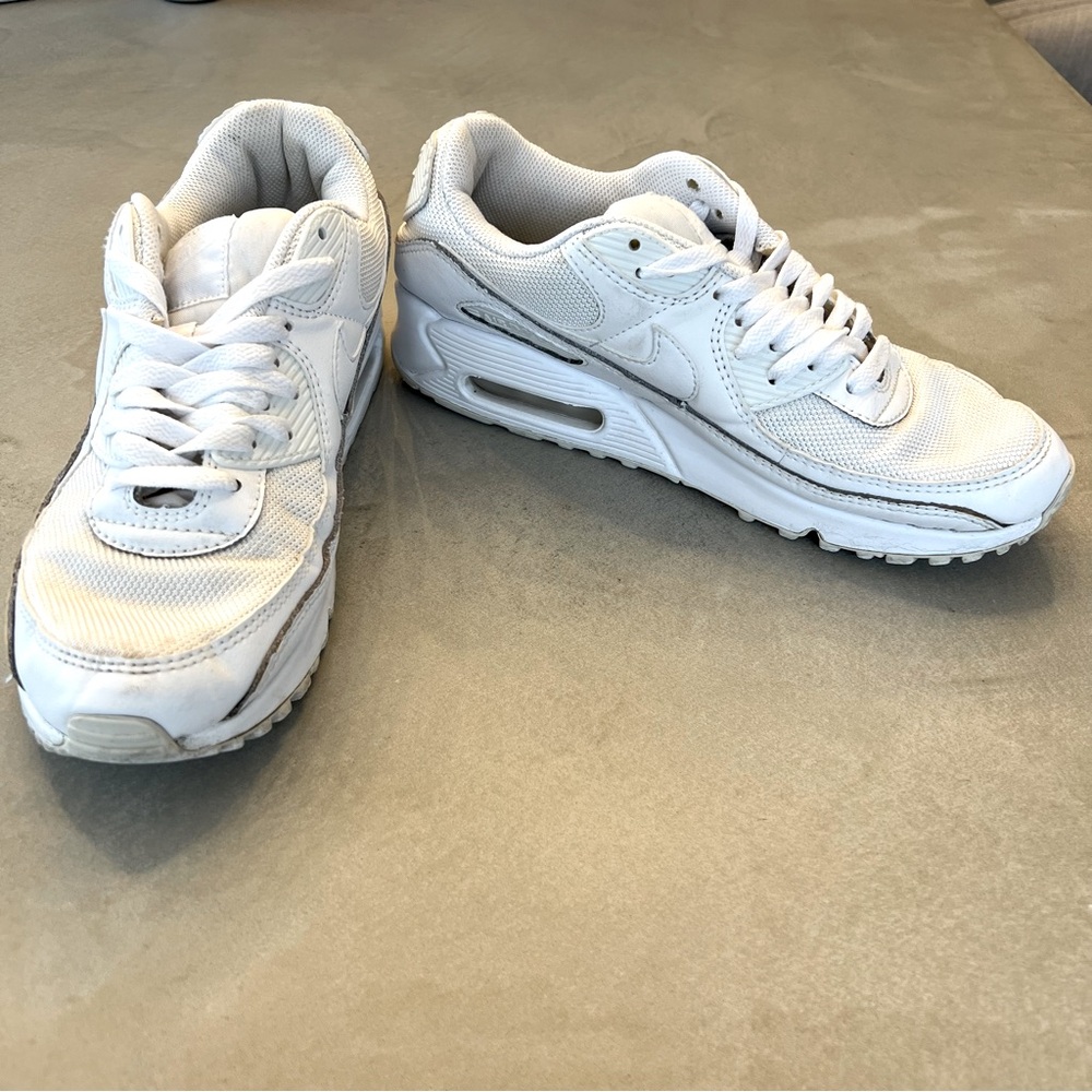 NIKE Air Max 90 Sneakers, White,‎ 9 - Picture 7 of 15